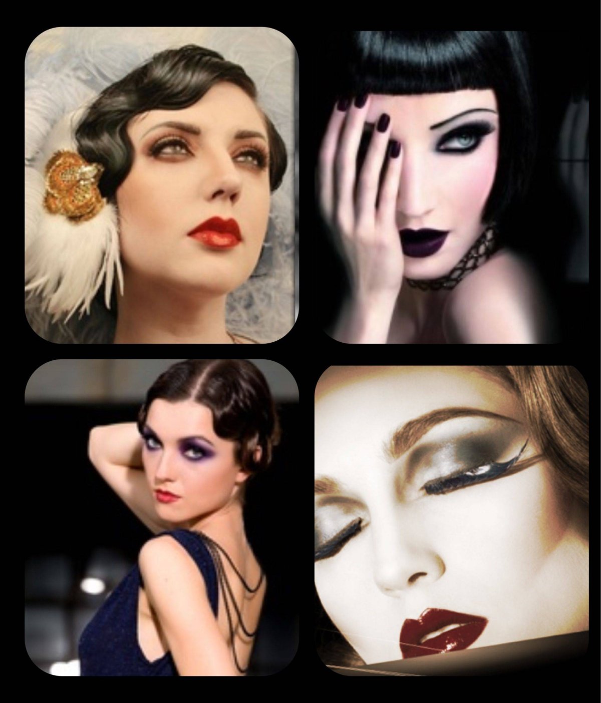 Макияж Великий Гэтсби