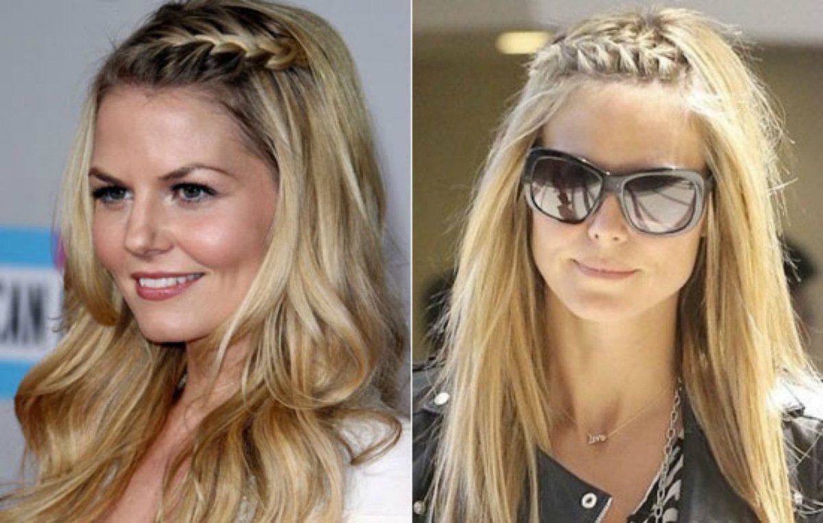 Прически с отросшей челкой