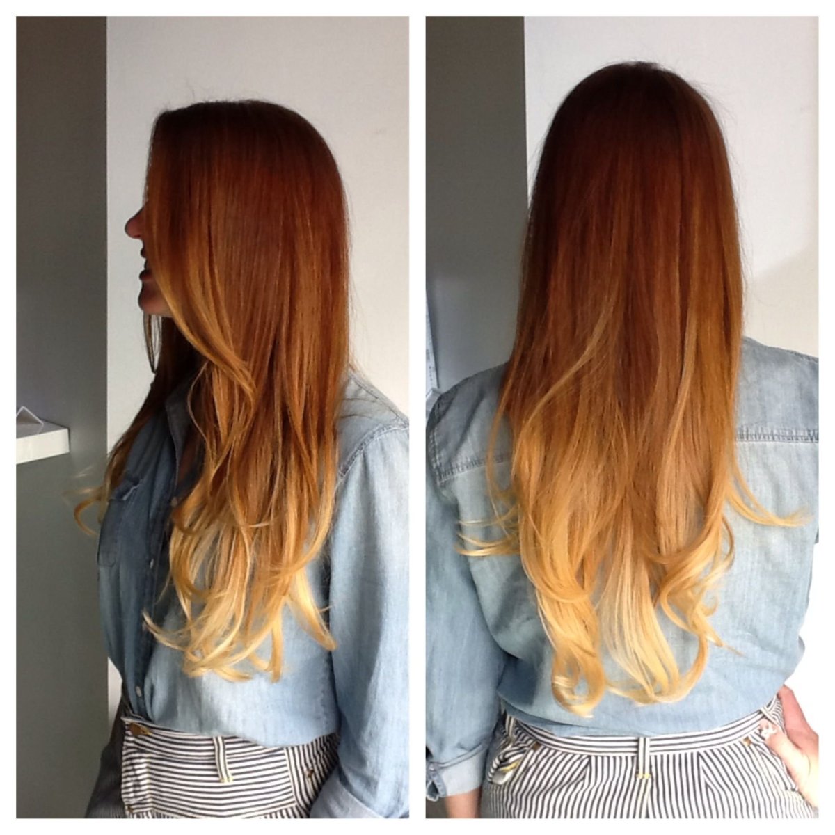 Балаяж на Лисий хвост