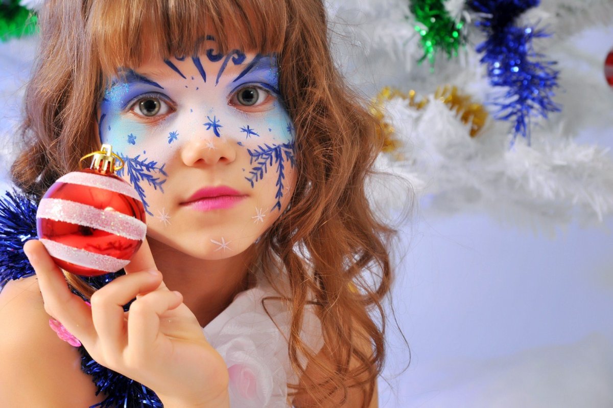 Новогодний макияж