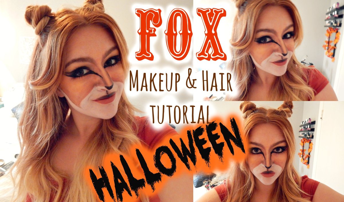 Ханна с макияжем лисы