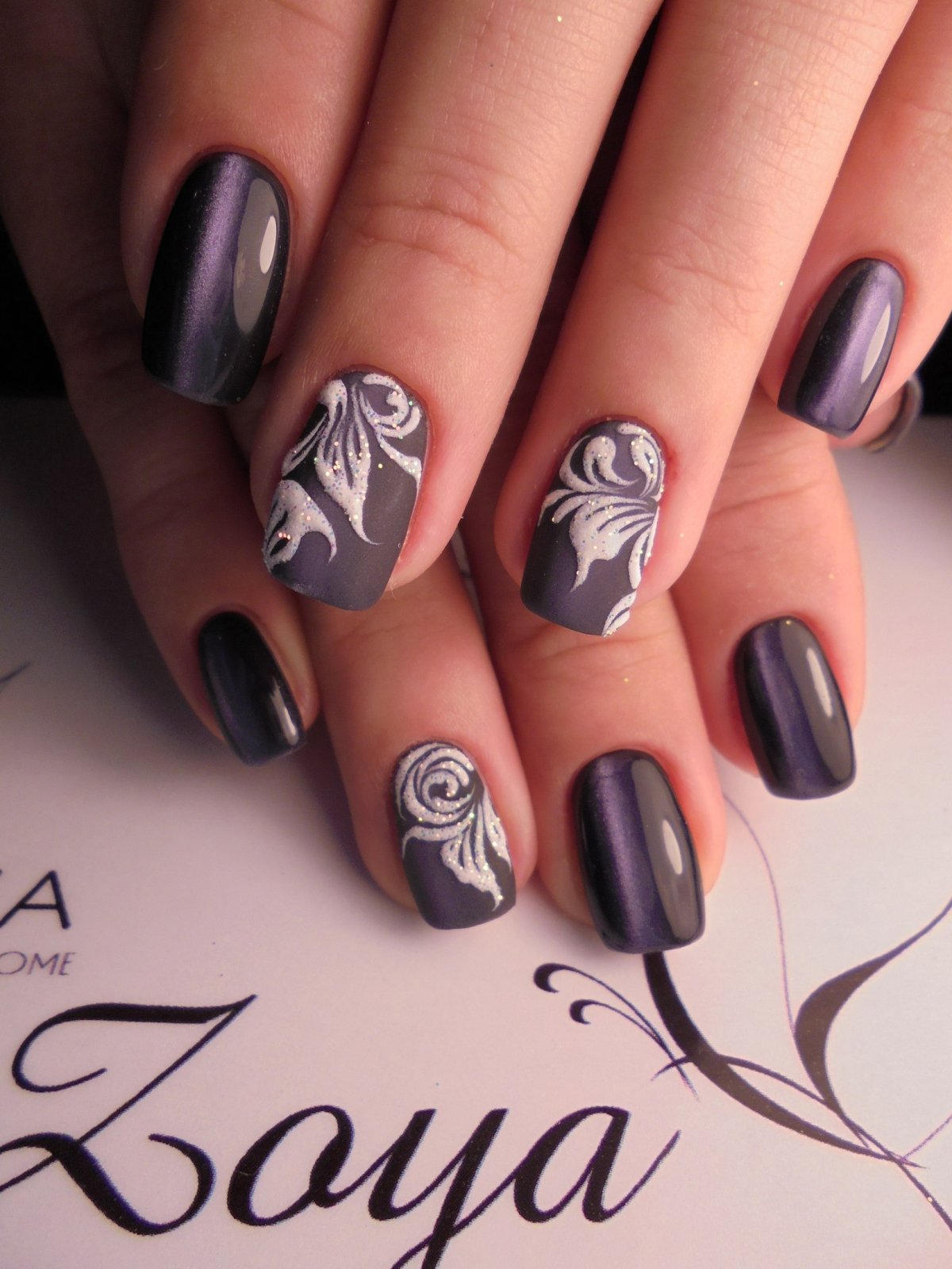 Гель лак бордо кошачий глаз