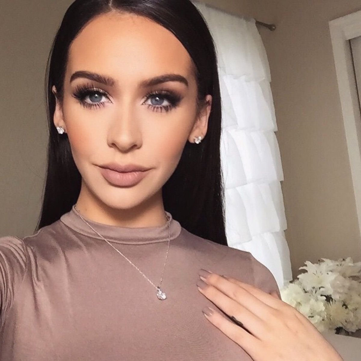 Макияж невесты Смоки айс