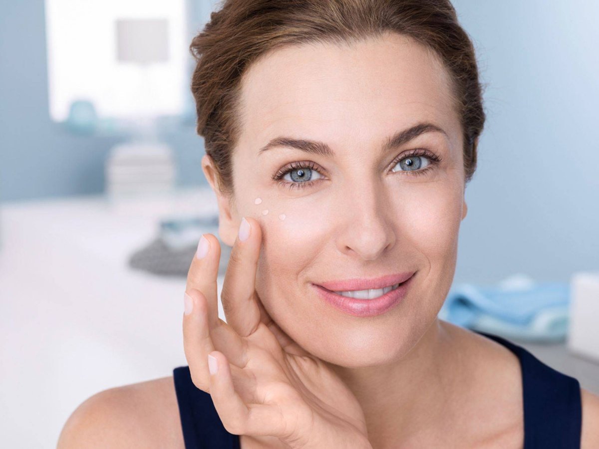 База под макияж до и после