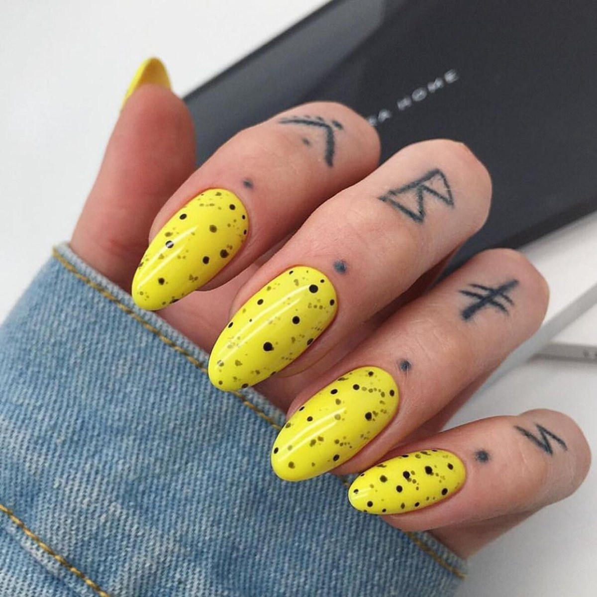 Ногти яркие летние разноцветные