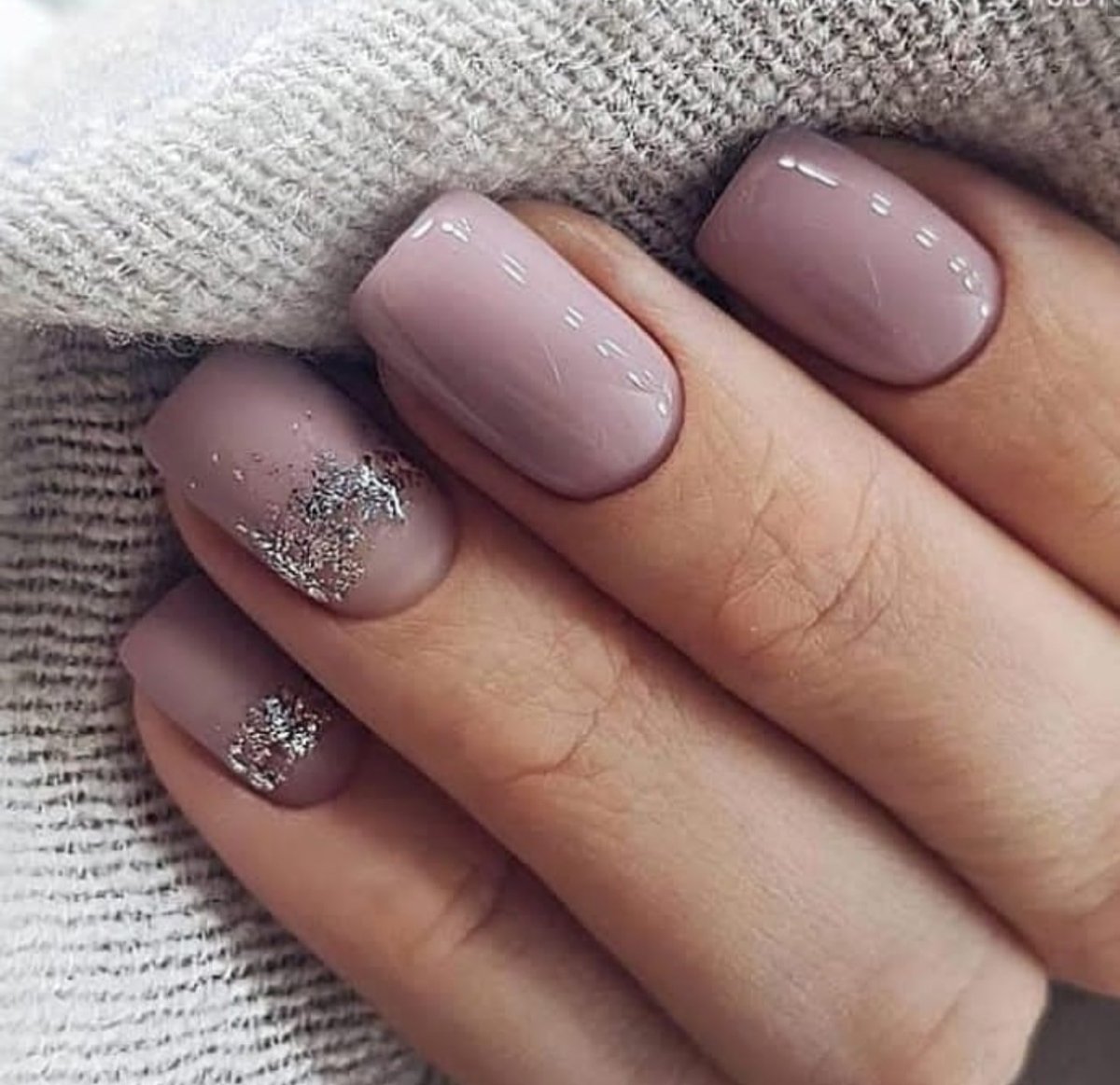 Дизайн ногтей с паутинкой