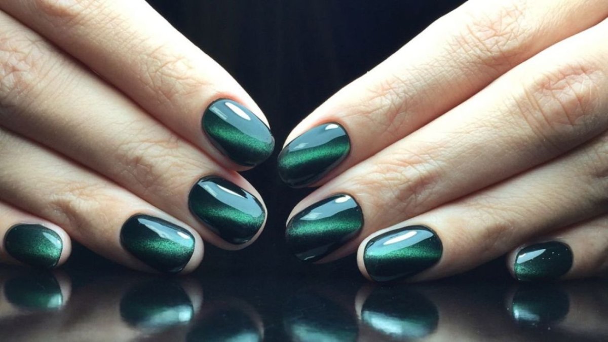 Шеллак кошачий глаз изумрудный