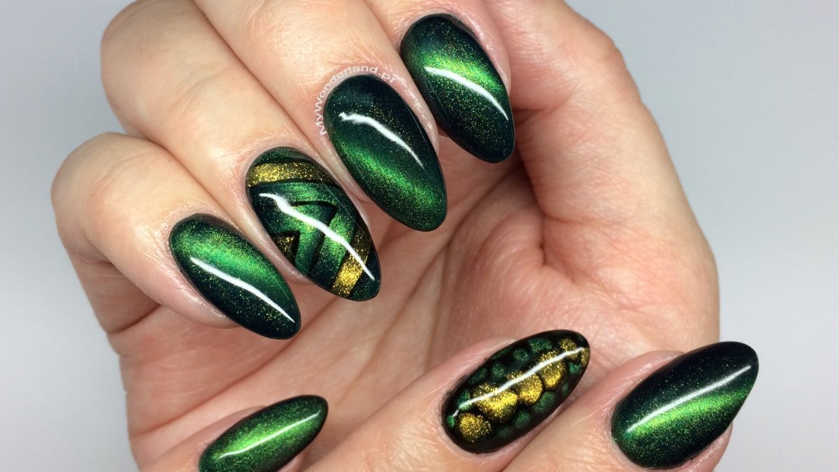 Гель лак кошачий глаз Gellaktik Illusion