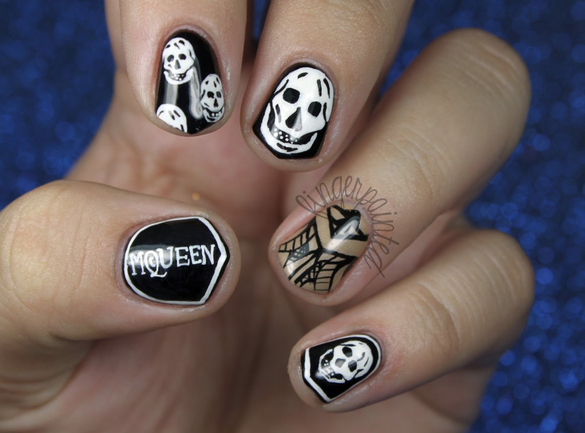 Маникюр на Хэллоуин