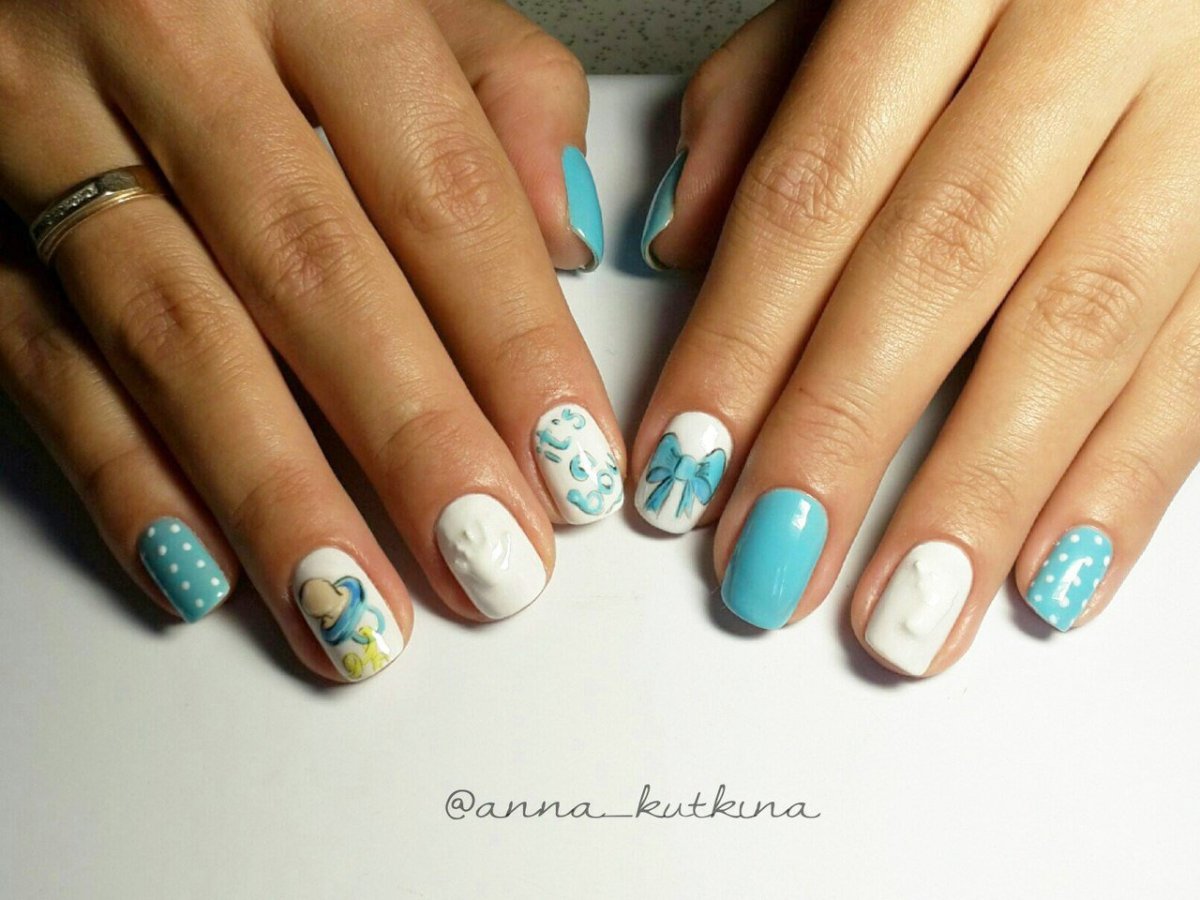 Маникюр в роддом идеи