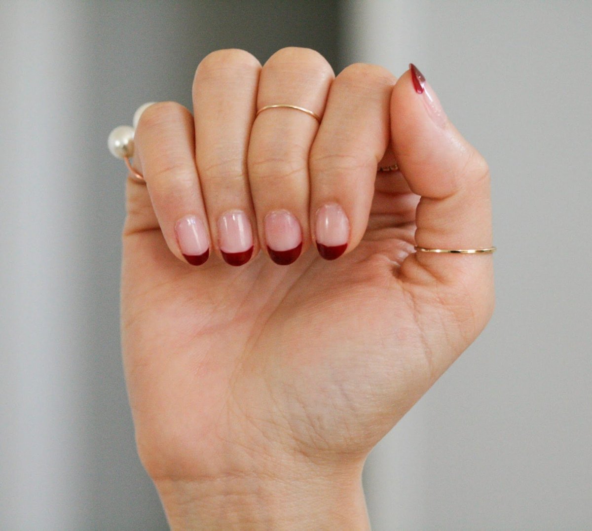 Короткие ногти на руках