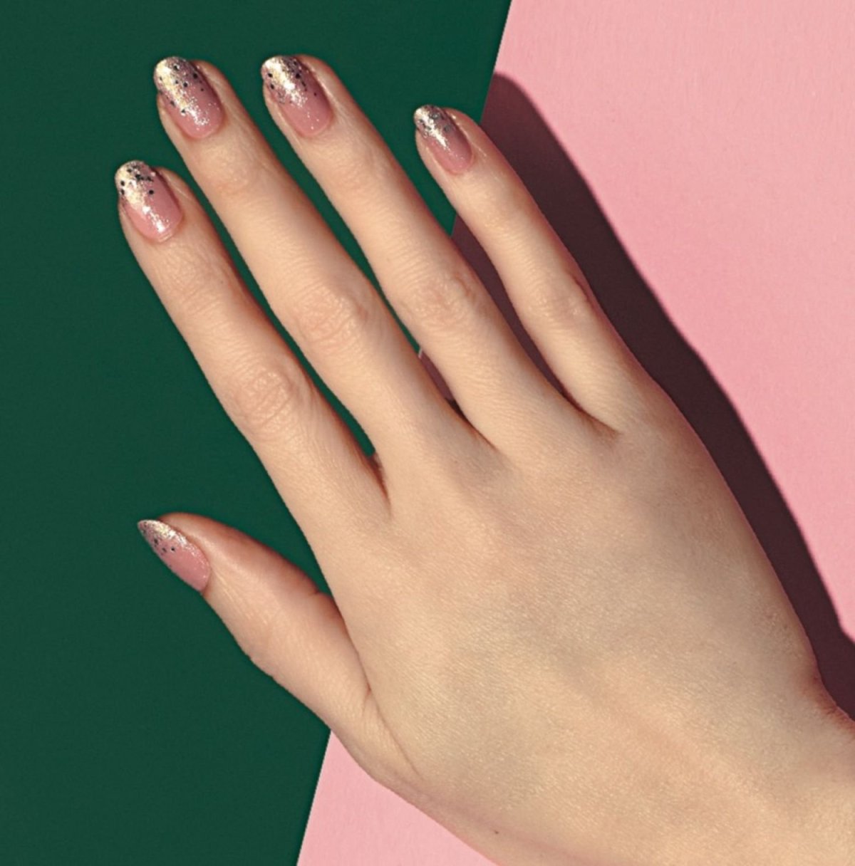 Красивый маникюр для коротких пальцев