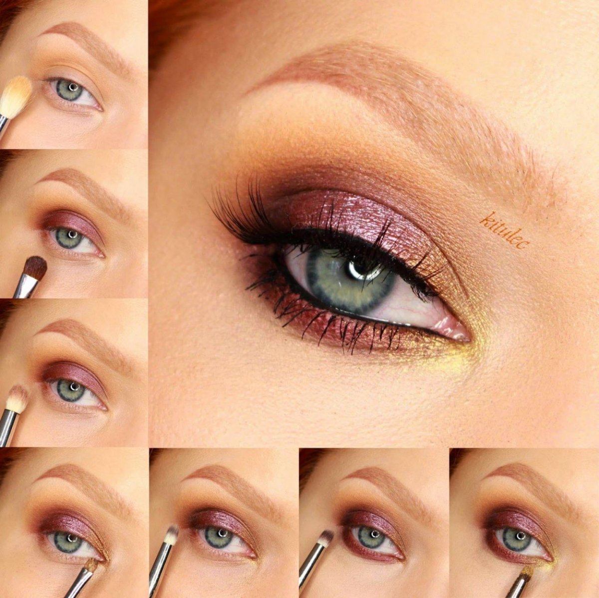 Макияж без стрелок пошагово