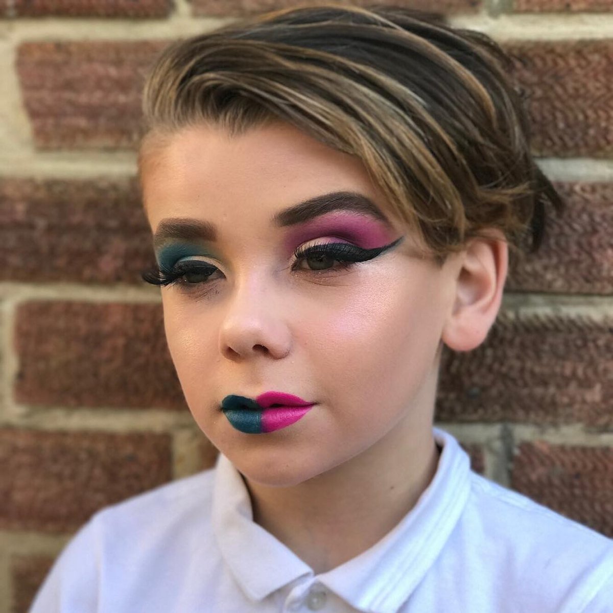 Макияж Клеопатры для ребенка