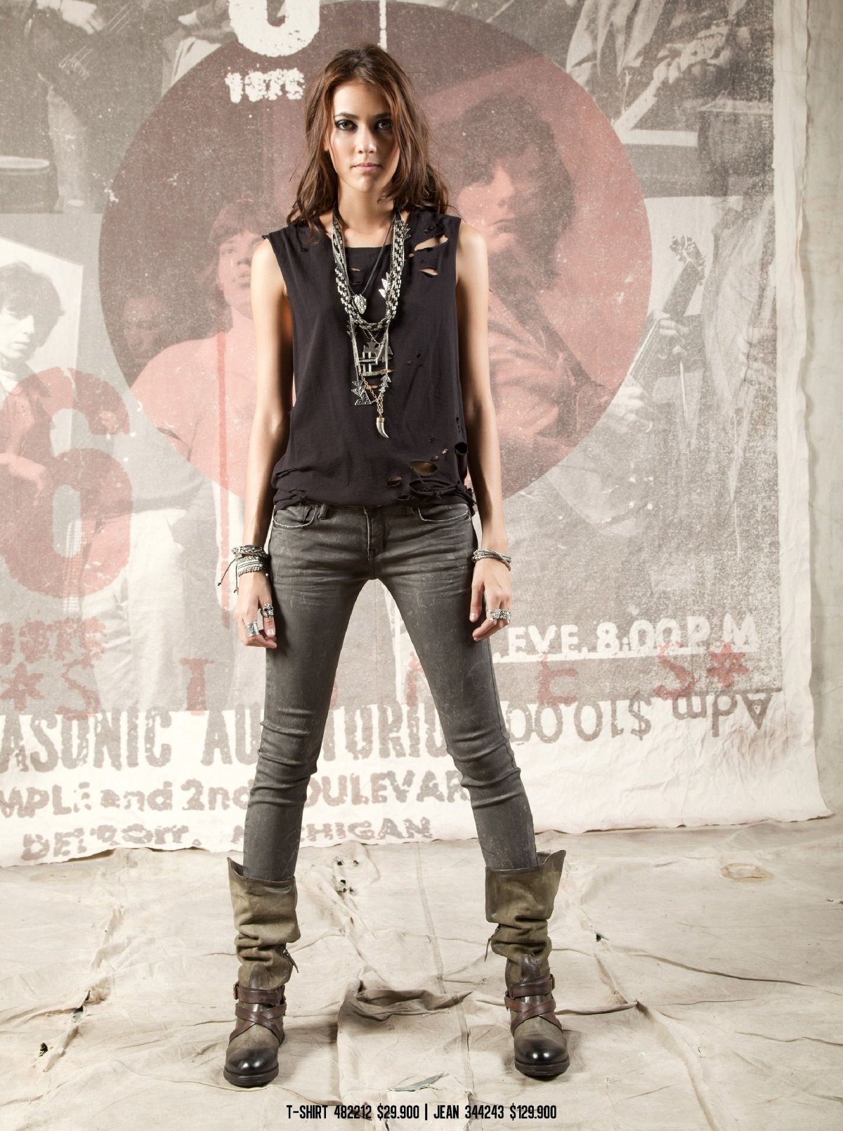 Рок стиль в одежде