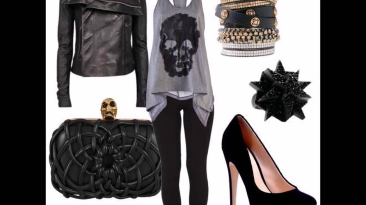 Глэм рок стиль look