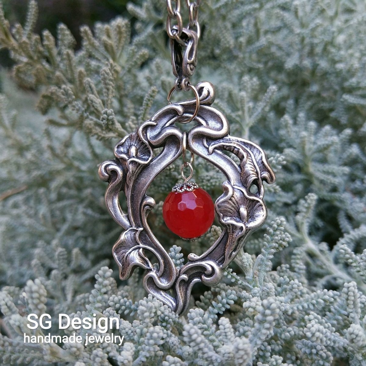 Подвеска с рубином 4 карата