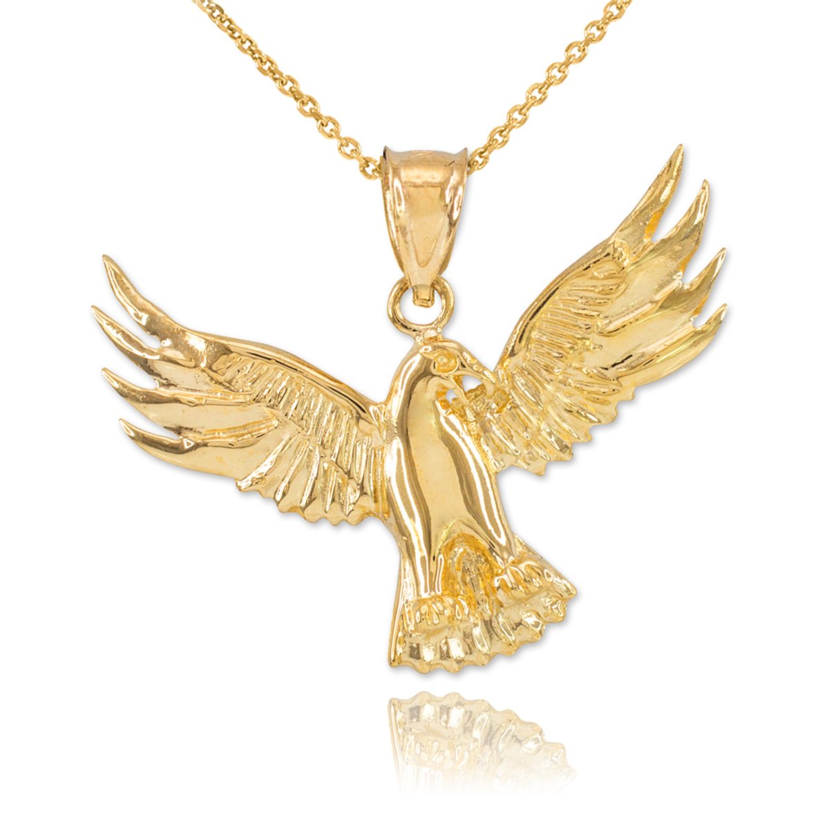 Кулон птица Феникс из золота значение