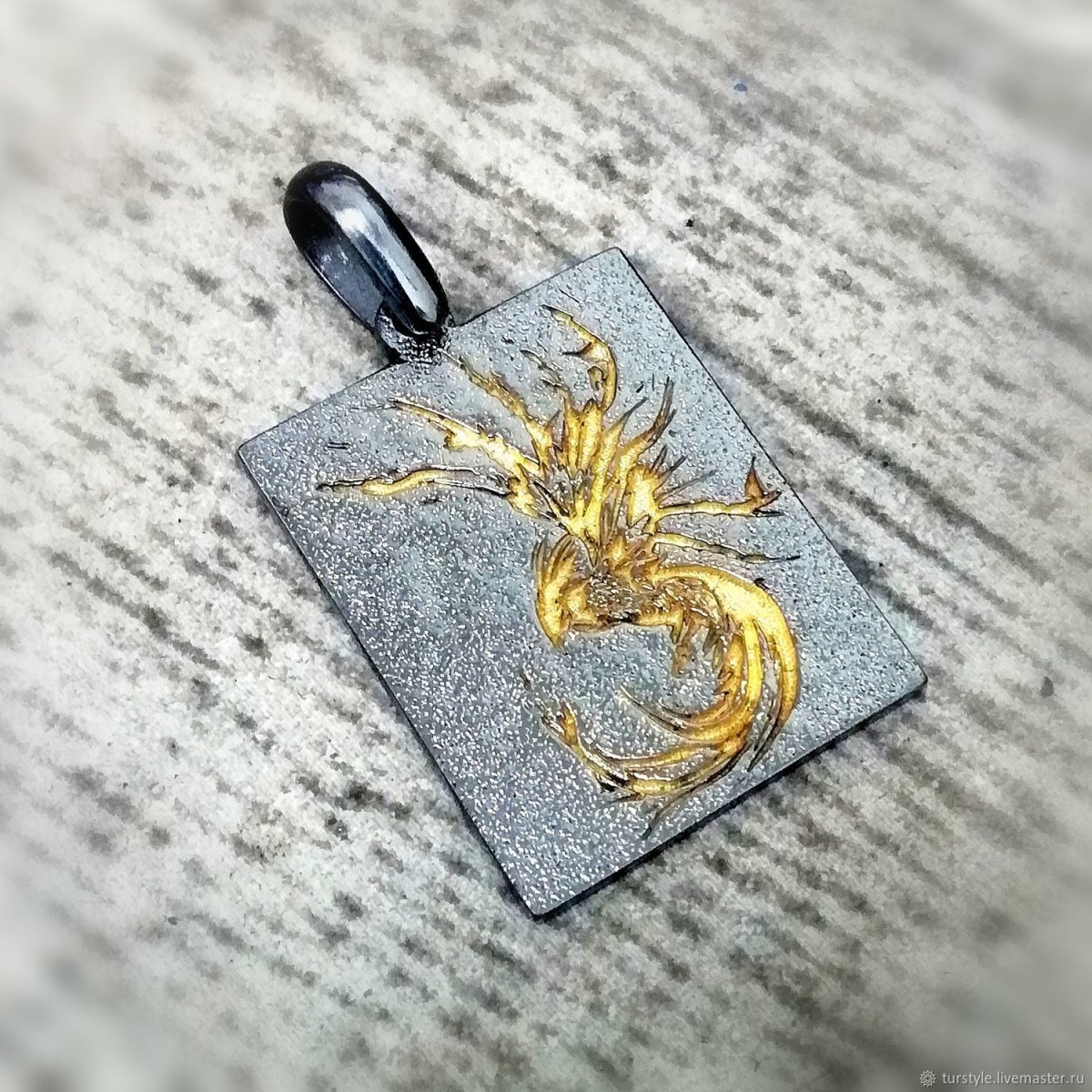 Феникс кулон подвеска