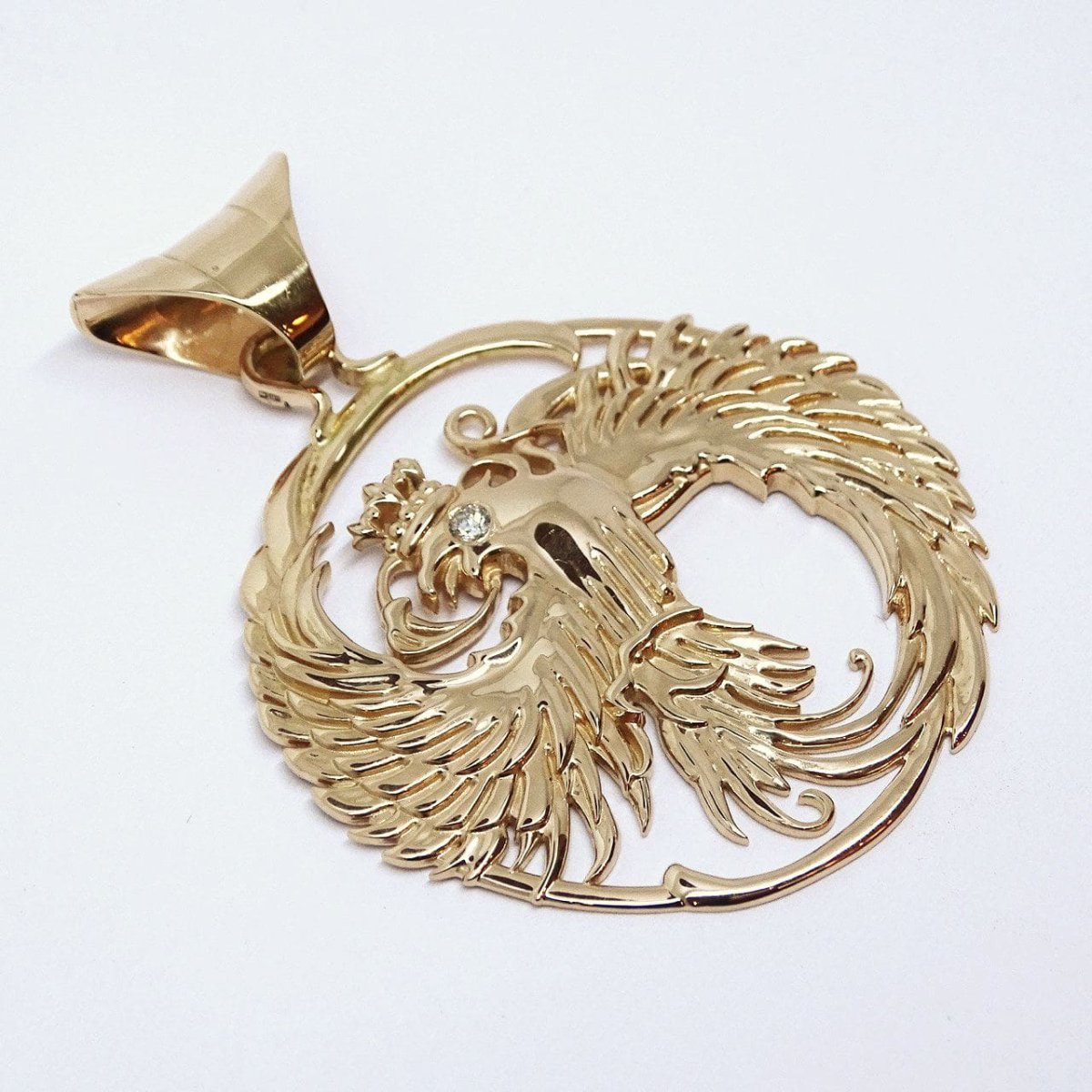 Золотой амулет Феникс