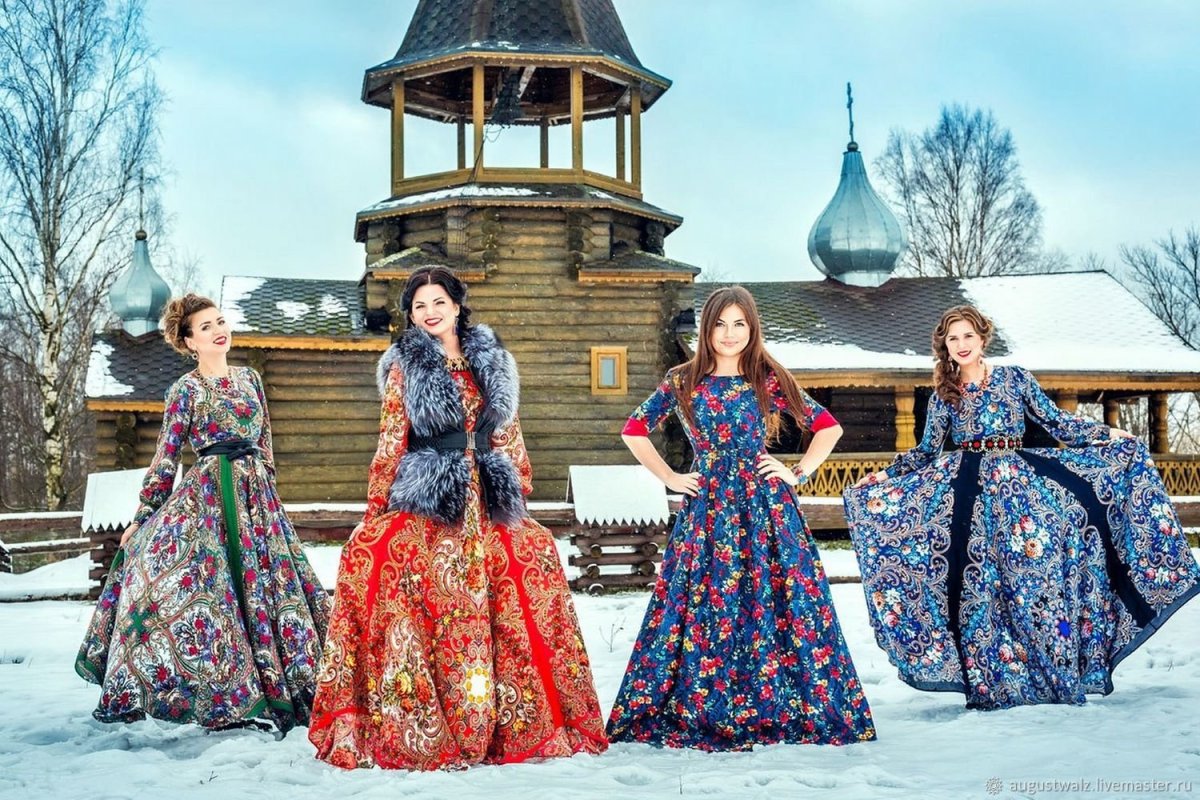 Костюм а ля рус