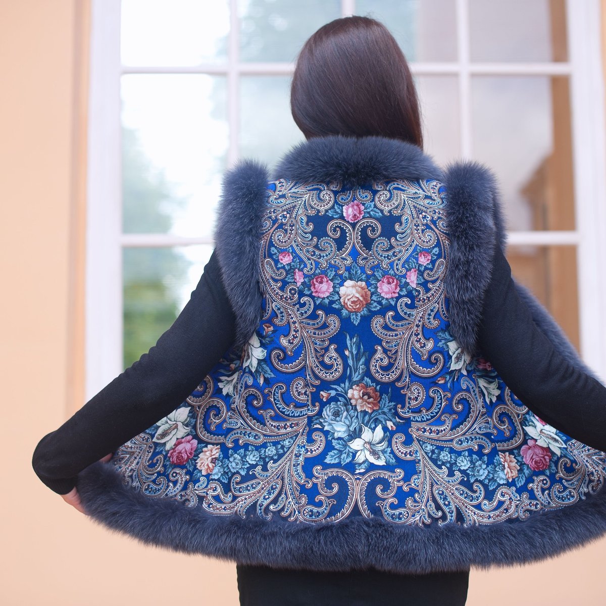 Жилет 1990р Павлопосадские