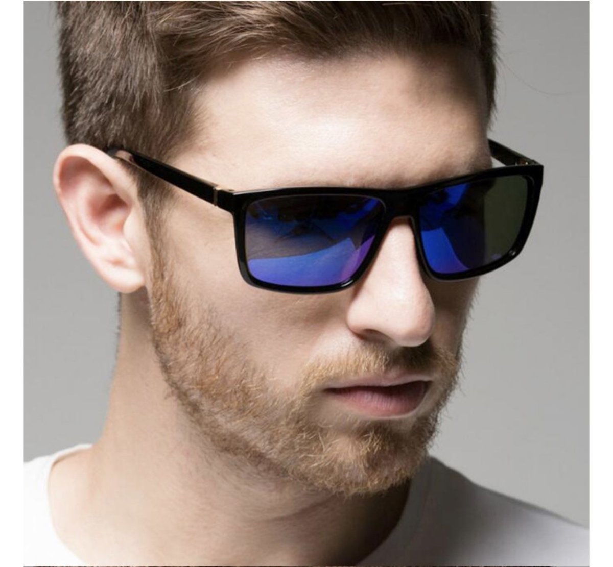 Мужские солнцезащитные очки Aviator мода 2021