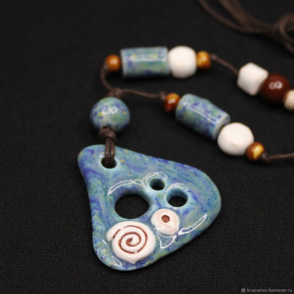 Керамический медальон