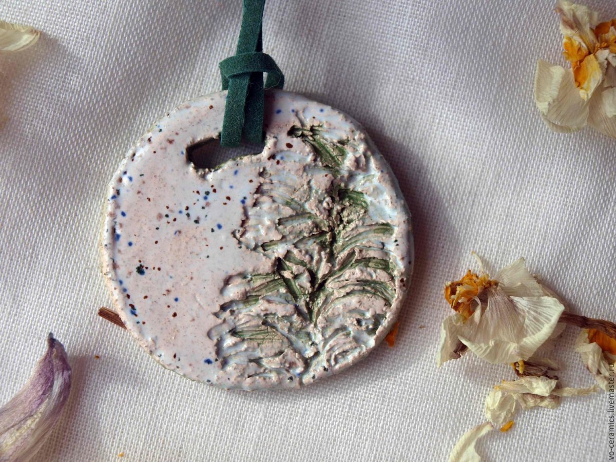 Медальон керамика