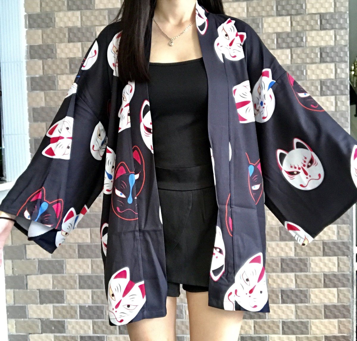 Харадзюку хаори аутфит