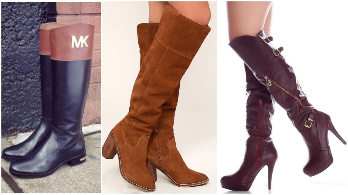 Модные осенние сапоги