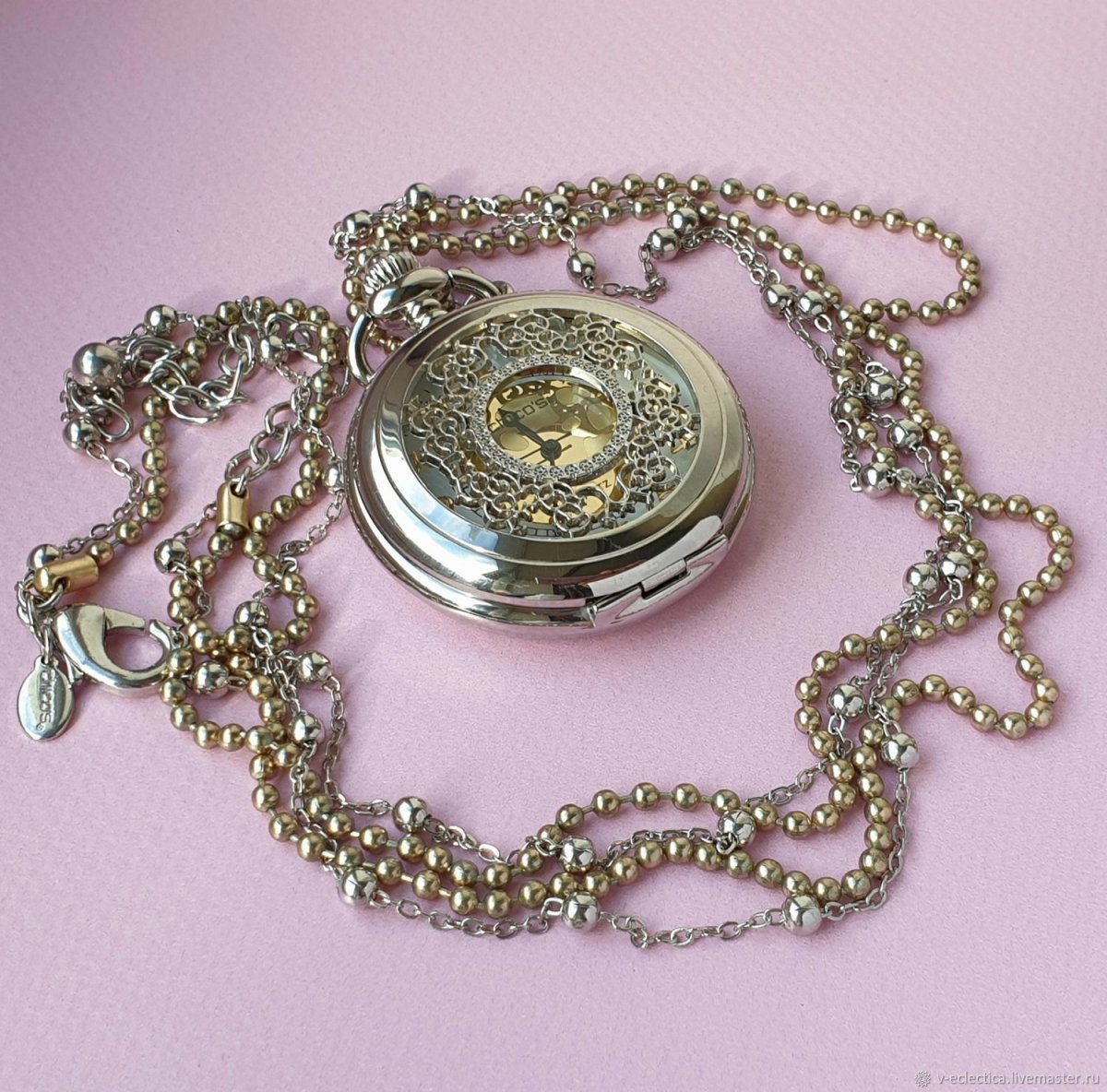 Часы-кулон женские