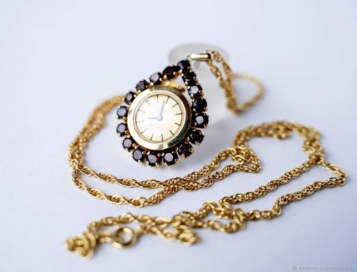 Ювелирные карманные часы