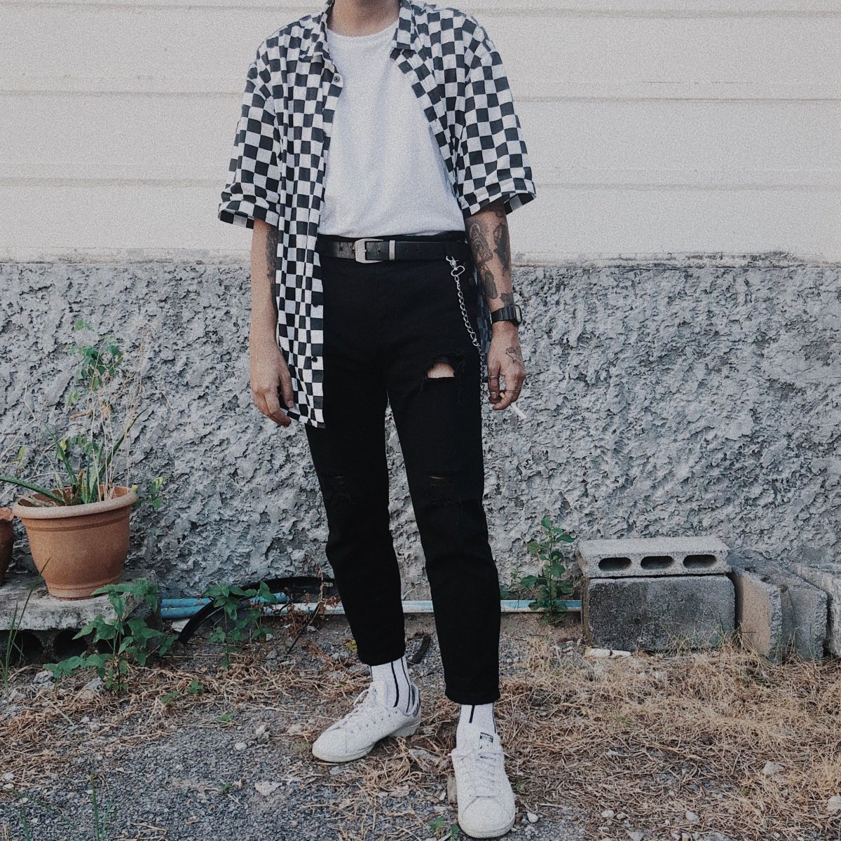 Стиль гранж в одежде для мужчин