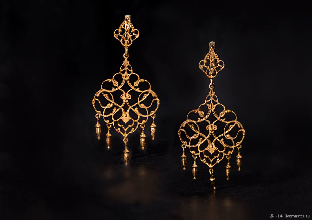 Восточные серьги