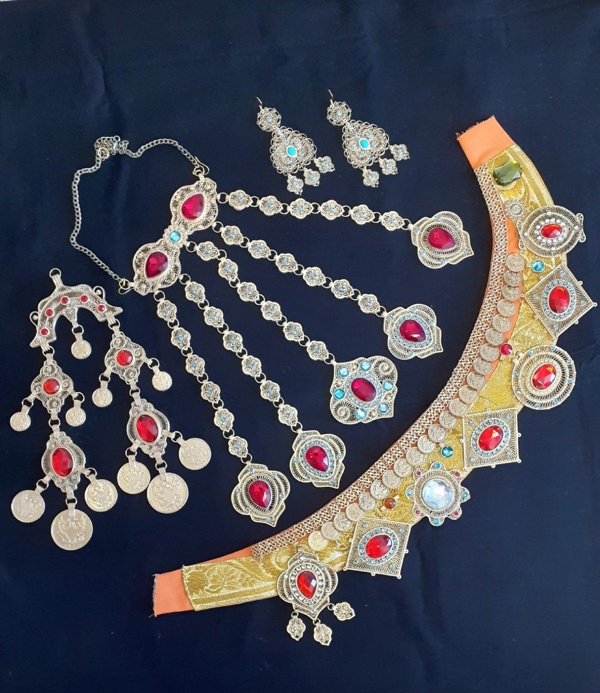 Серьги филигрань золото