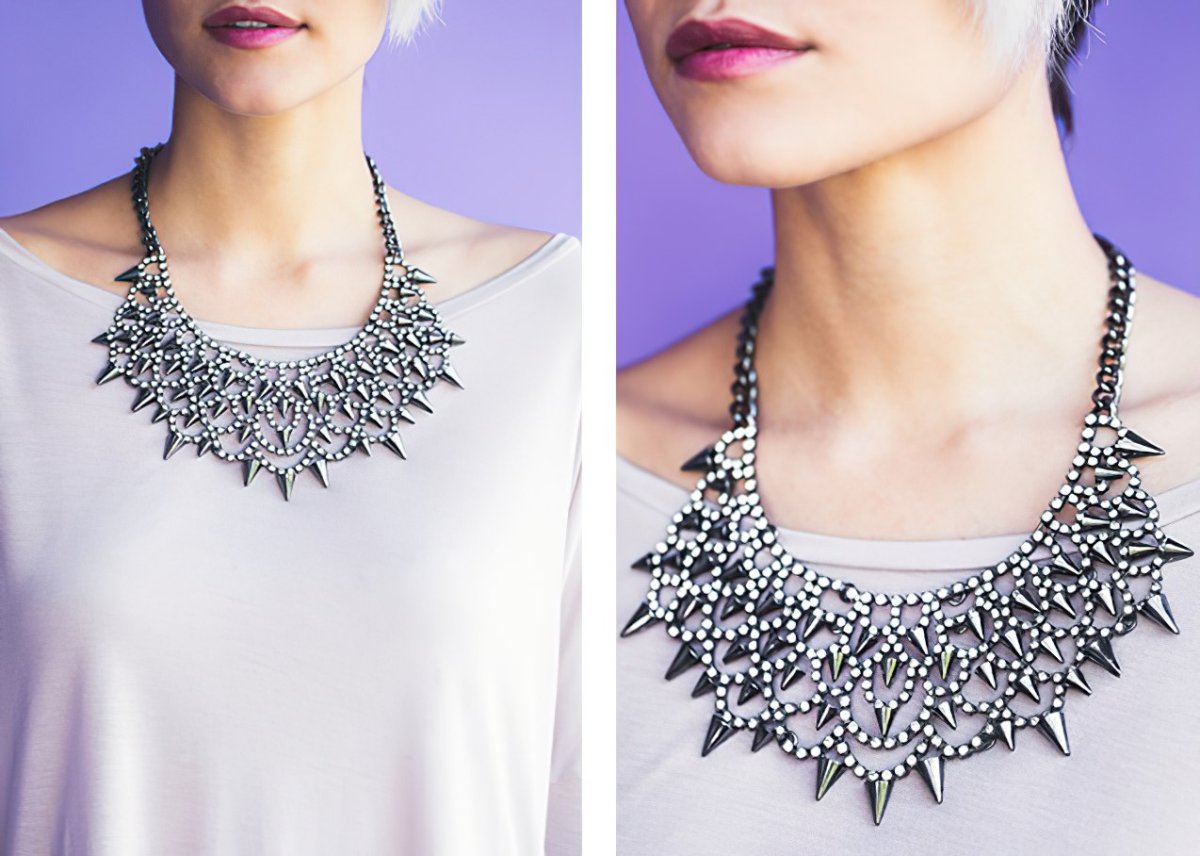 Украшения для круглого выреза