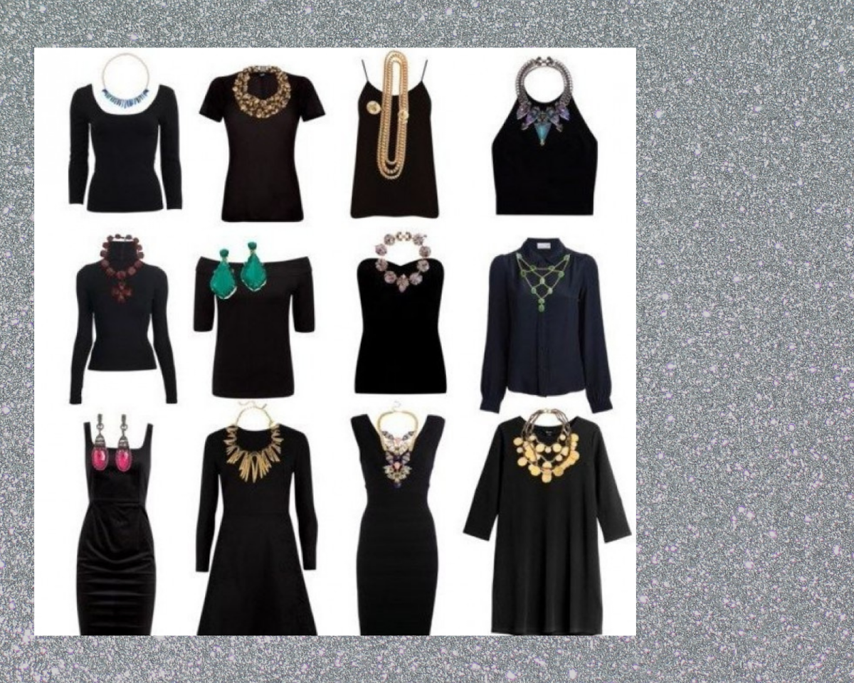 Украшения к вырезу платья