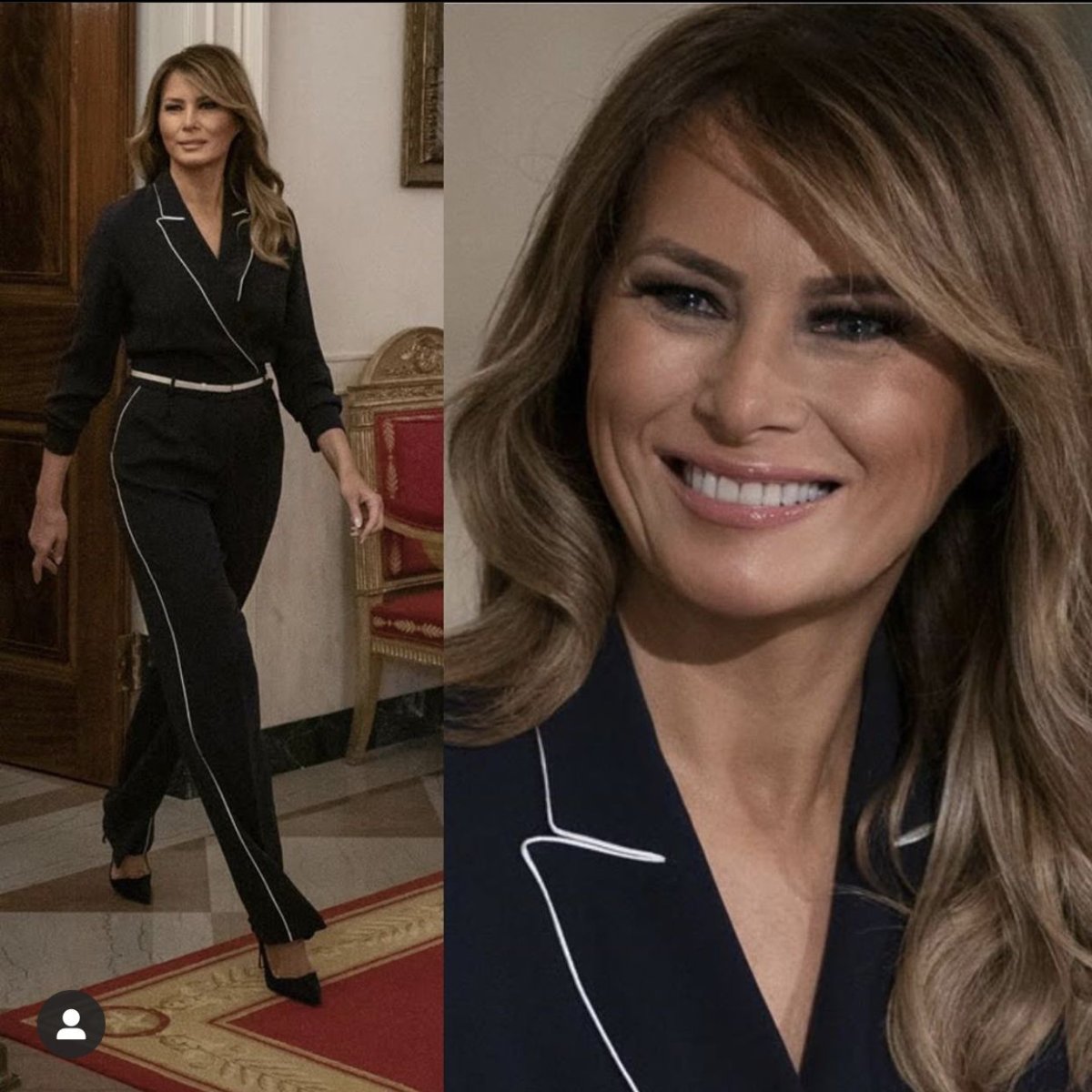 Милания Трамп обноженка