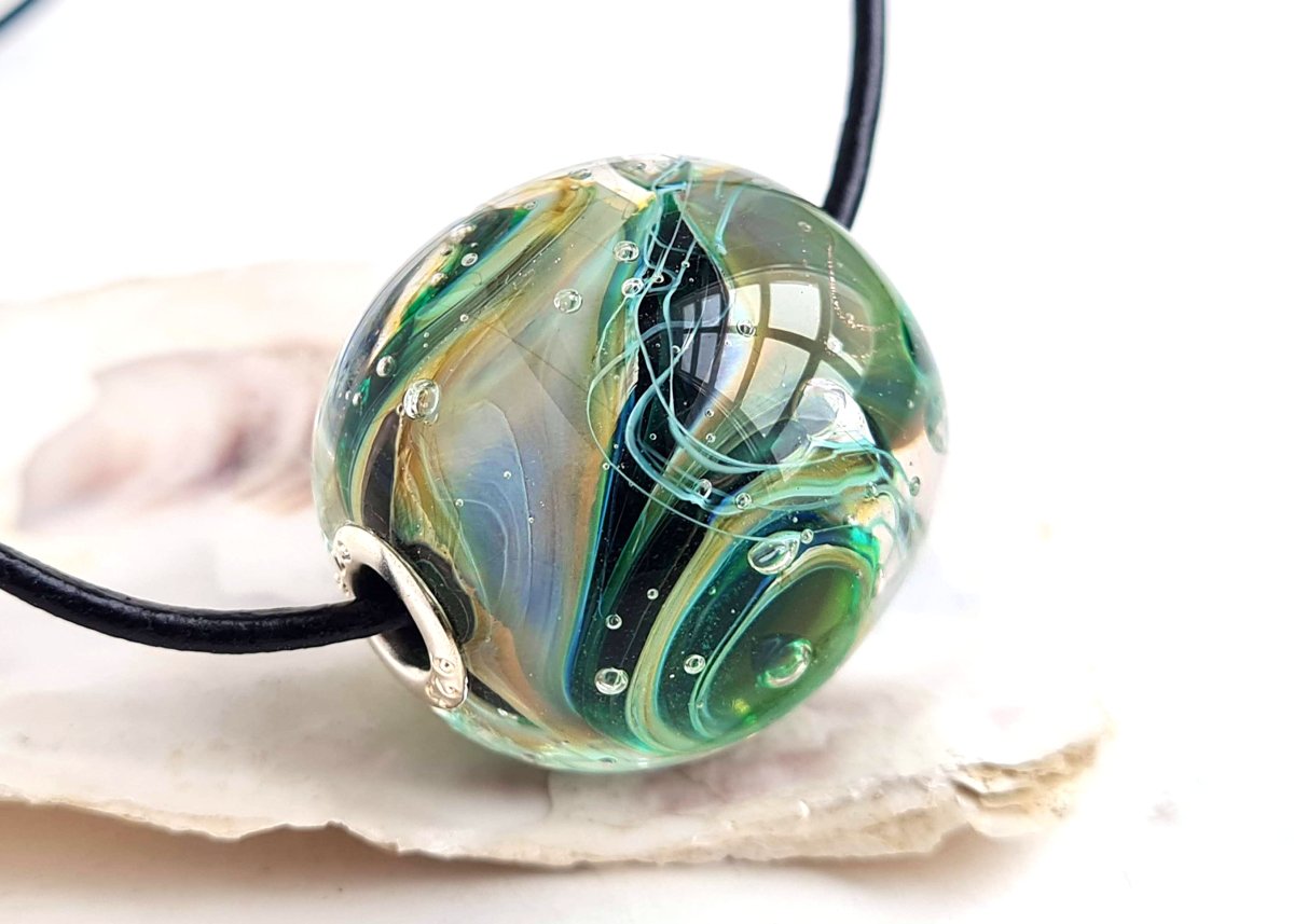 Агатовое стекло в ювелирных украшениях