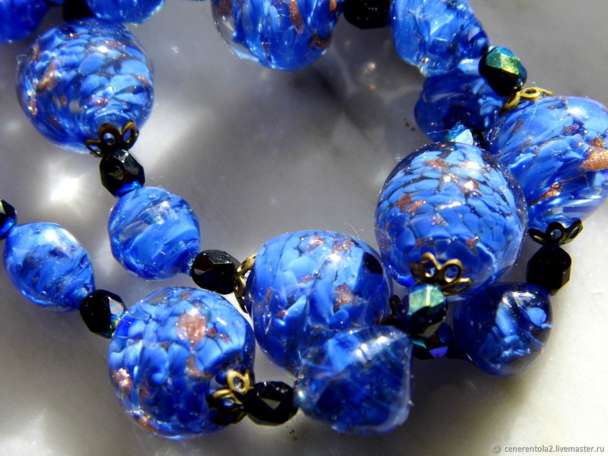 Венецианское стекло Мурано подвеска