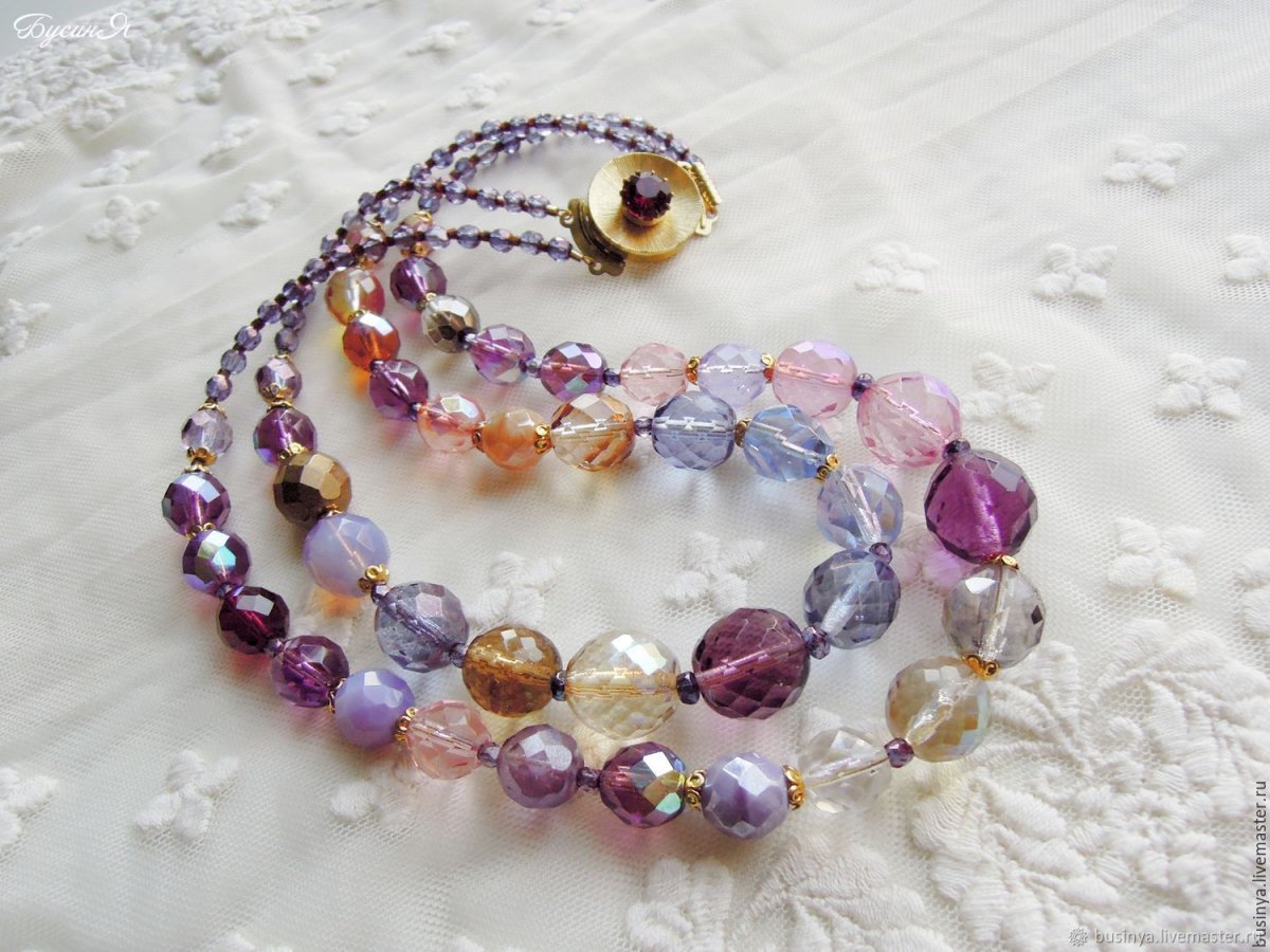 Кольцо из стекла