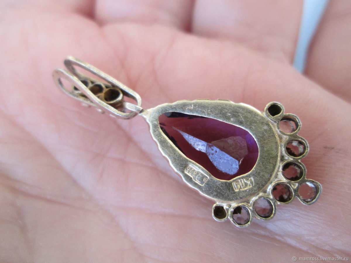 Кулон СССР золото 583 пробы