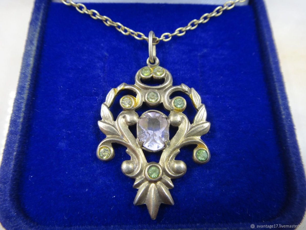 Кулон серебро СССР