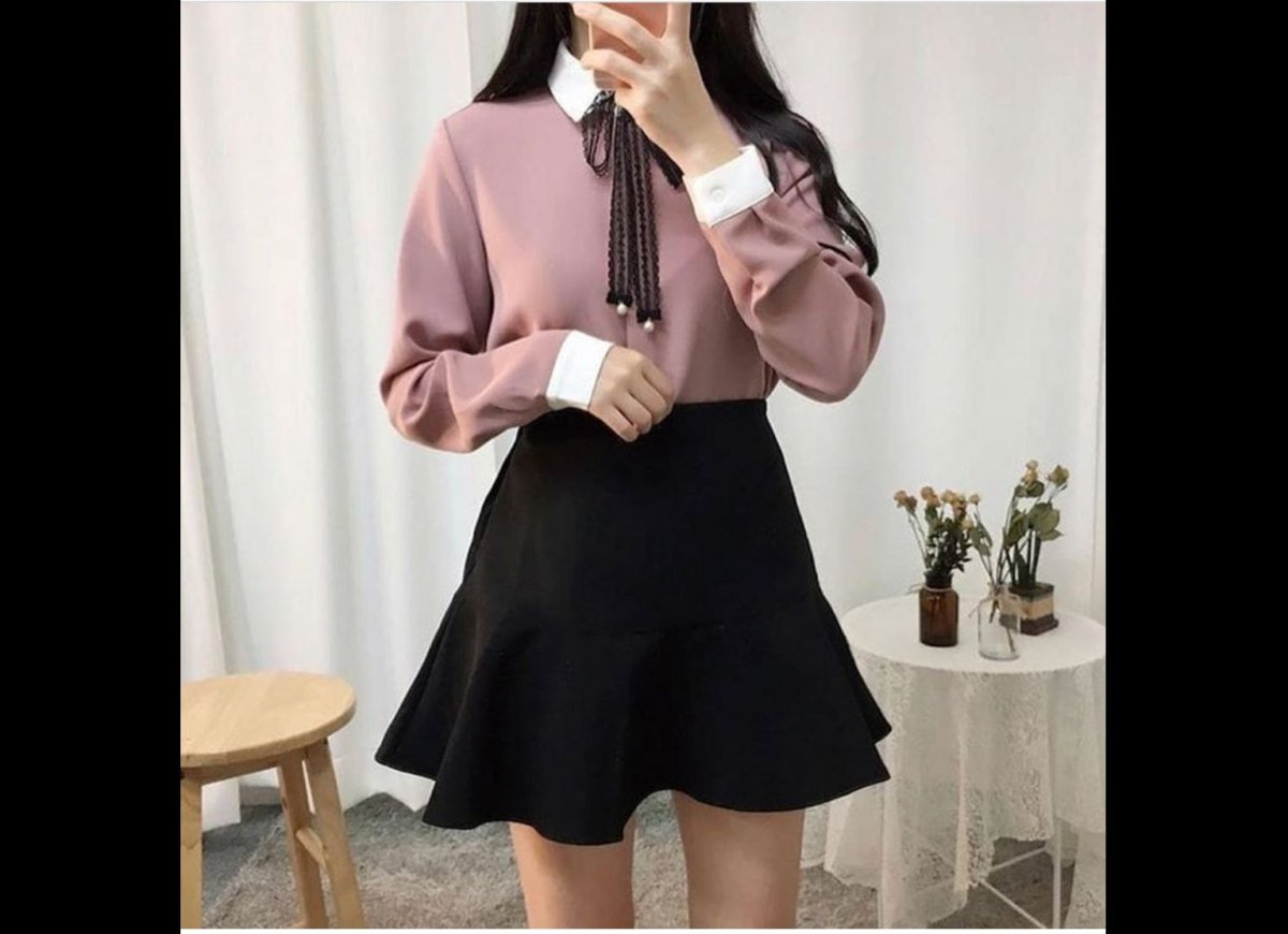 Модная корейская одежда в школу