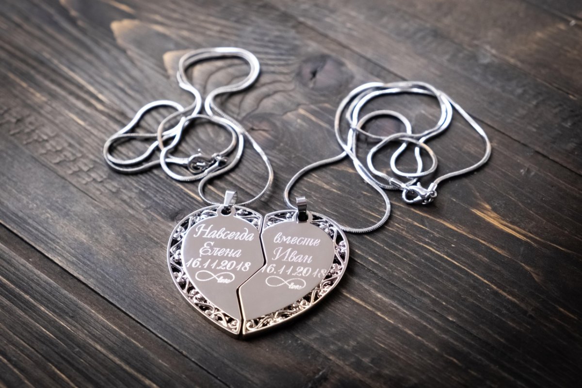 Кулон для гравировки