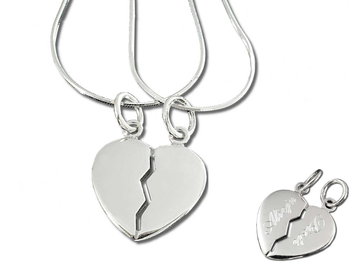 Подвеска с ручной гравировкой