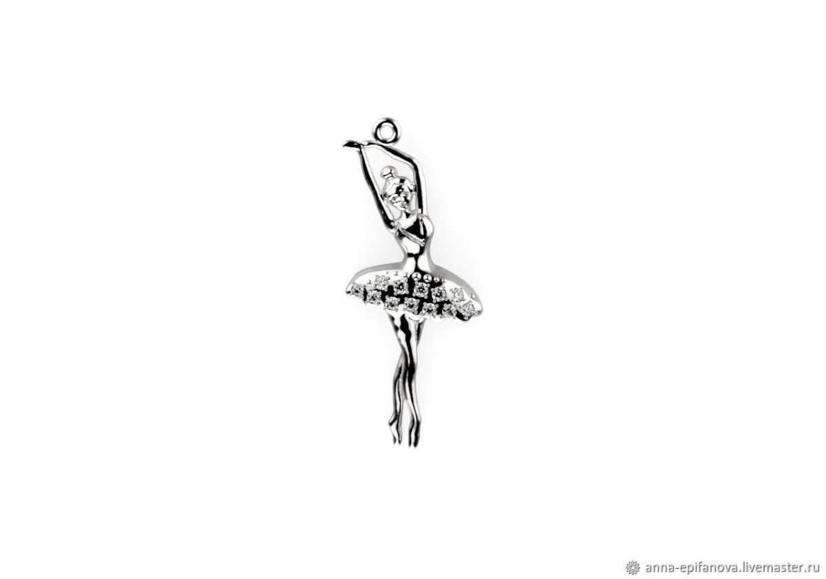 Кулон художественная гимнастика