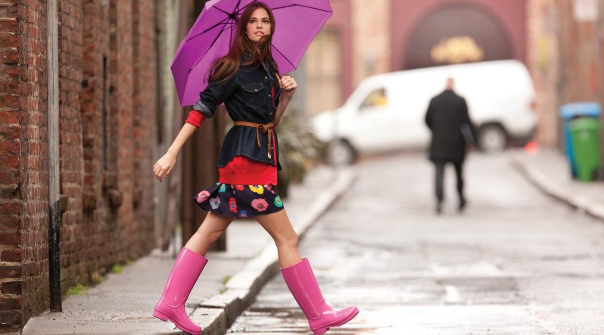 Галоши на каблуках