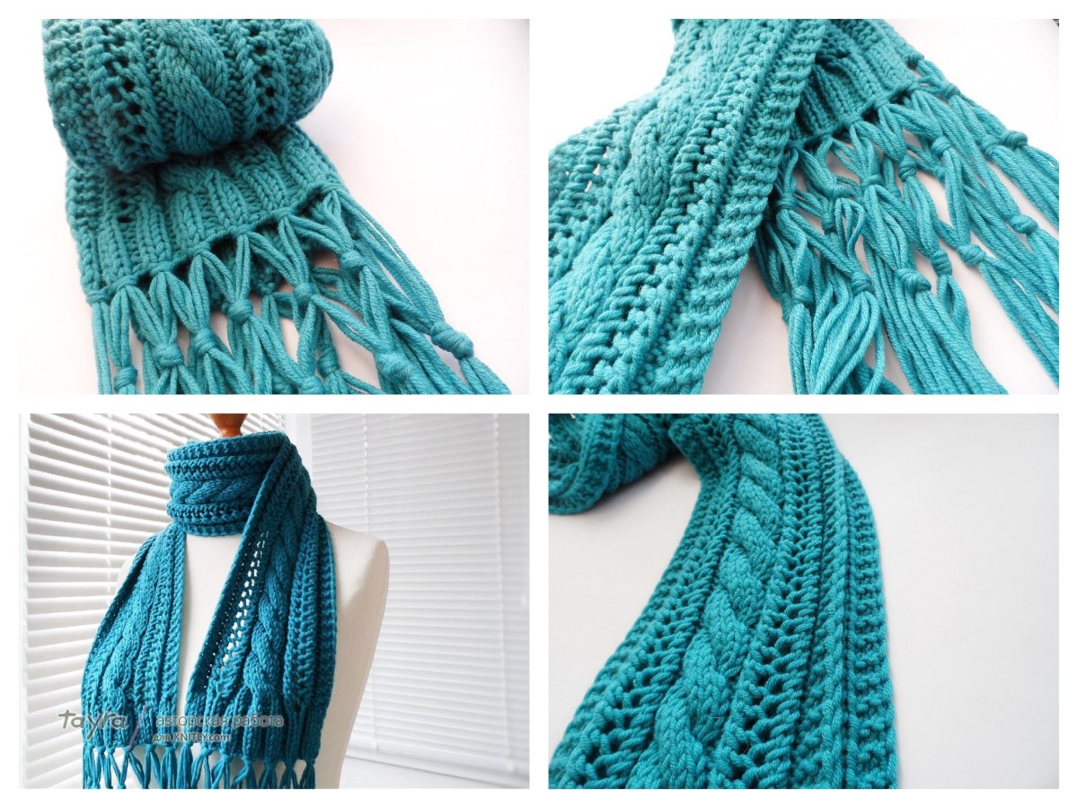 Модные шарфы